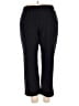 George Stripes Black Dress Pants Size 18 Petite - photo 1