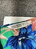Zara Basic Tropical Blue Short Sleeve Blouse Size L - photo 7