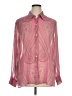 Marina Rinaldi Paisley Pink Long Sleeve Blouse Size 14 (23) - photo 1