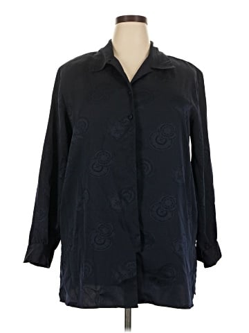 Christie & Jill Long Sleeve Blouse (view 1)