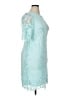 Studio One 100% Polyester Teal Cocktail Dress Size 14 - photo 4