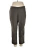 Carolina Belle Solid Gray Active Pants Size 16 - photo 1