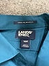 Lands' End Blue 3/4 Sleeve Button-Down Shirt Size 16 (petite) - photo 7