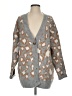 MNG Animal Print Gray Cardigan Size S - photo 1