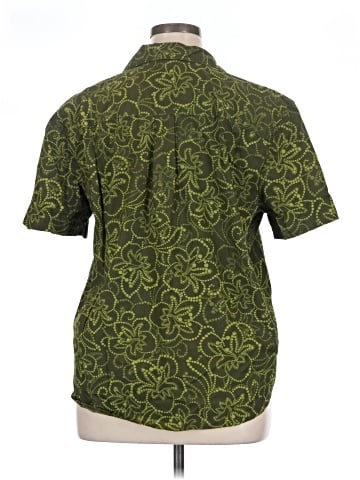 Karen Scott Sport Short Sleeve Button-Down Shirt (view 2)