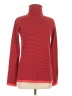 Title Nine Stripes Red Turtleneck Sweater Size M - photo 1