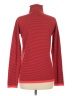 Title Nine Stripes Red Turtleneck Sweater Size M - photo 2