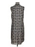 CAbi 100% Polyester Print Blue Casual Dress Size M - photo 2