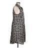CAbi 100% Polyester Print Blue Casual Dress Size M - photo 4