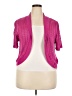 NY Collection 100% Acrylic Pink Cardigan Size 2X - photo 1