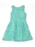 Blush by Us Angels 100% Polyester Teal Dress Size 10 - photo 1