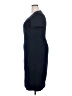 Brass Solid Blue Casual Dress Size XL - photo 5