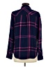 OGL 100% Rayon Plaid Purple Long Sleeve Button-Down Shirt Size M - photo 2