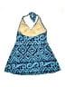 Islander Print Blue Swimsuit Cover Up Size 10 - photo 2