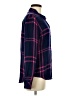 OGL 100% Rayon Plaid Purple Long Sleeve Button-Down Shirt Size M - photo 4