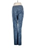 J.Jill Animal Print Blue Active Pants Size 6 (tall) - photo 2