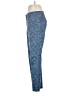 J.Jill Animal Print Blue Active Pants Size 6 (tall) - photo 5