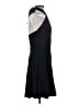 Cache Solid Black Cocktail Dress Size S - photo 4