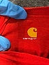 Carhartt 100% Polyester Red 3/4 Sleeve T-Shirt 18-24 MO / 24 MO - photo 3