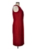 Talbots Solid Red Burgundy Cocktail Dress Size 10 - photo 4