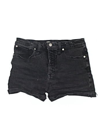 Madewell High-Rise Denim Shorts in Lunar Wash (view 1)