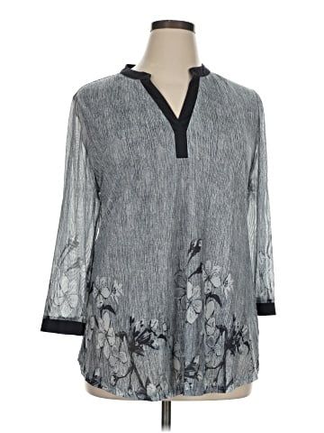 Timeson 3/4 Sleeve Blouse (view 1)