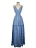Shein 100% Polyester Blue Casual Dress Size 4 - photo 1