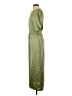 Glam 100% Polyester Green Casual Dress Size S - photo 5