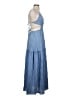 Shein 100% Polyester Blue Casual Dress Size 4 - photo 4