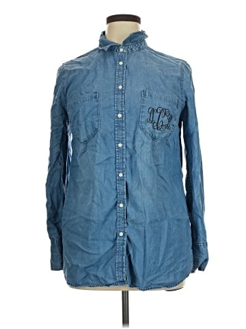 Merona Long Sleeve Button-Down Shirt (view 1)