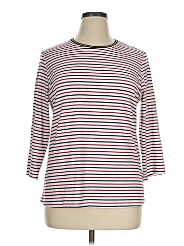 Anne Klein Sport 3/4 Sleeve T-Shirt (view 1)