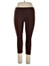 The ZigZag Stripe Brown Active Pants Size 2X - photo 1