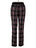 Long Tall Sally Plaid Black Casual Pants Size 14 - photo 2
