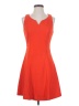 Elorie 100% Polyester Solid Orange Cocktail Dress Size S - photo 1