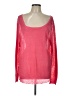Garnet Hill 100% Linen Pink Pullover Sweater Size L - photo 1