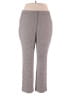 Halogen Plaid Gray Dress Pants Size XL - photo 1