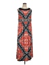 Westport Print Red Casual Dress Size 1X - photo 1