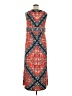 Westport Print Red Casual Dress Size 1X - photo 2