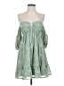 Lulus 100% Polyester Stars Green Cocktail Dress Size S - photo 1