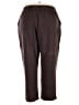Woman Within Solid Brown Casual Pants Size 30 (3X) - photo 2