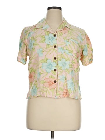 Cj Banks Short Sleeve Blouse (view 1)