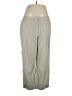 Kasper Gray Linen Pants Size 16 - photo 1