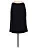 Sisley Solid Black Wool Skirt Size EU 38 / US 8 - photo 1