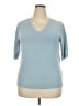 Ella Moss Blue Pullover Sweater Size XXL - photo 1
