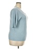 Ella Moss Blue Pullover Sweater Size XXL - photo 4