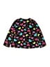 Jumping Beans 100% Polyester Hearts Black Long Sleeve Top Size 4T - photo 2
