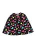 Jumping Beans 100% Polyester Hearts Black Long Sleeve Top Size 4T - photo 1