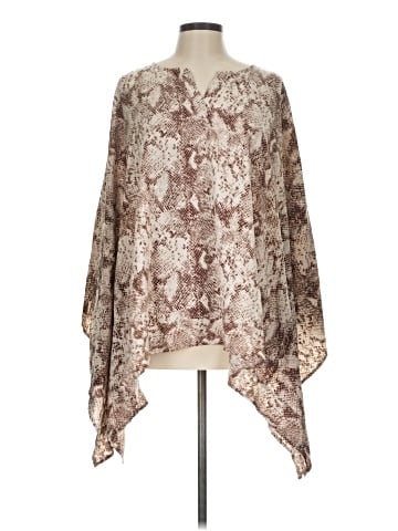 Cotton Bleu Poncho (view 1)