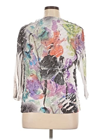 Jess & Jane 3/4 Sleeve T-Shirt (view 2)