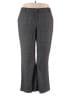 Worthington Houndstooth Gray Dress Pants Size 18 - photo 1